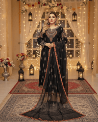 Luxury Embroidered Party Suit