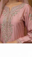 Luxury Embroidered Party Suit