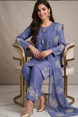 Modern Embroidered Outfit