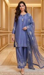 Modern Embroidered Outfit