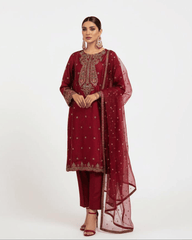 Luxury Embroidered Party Suit